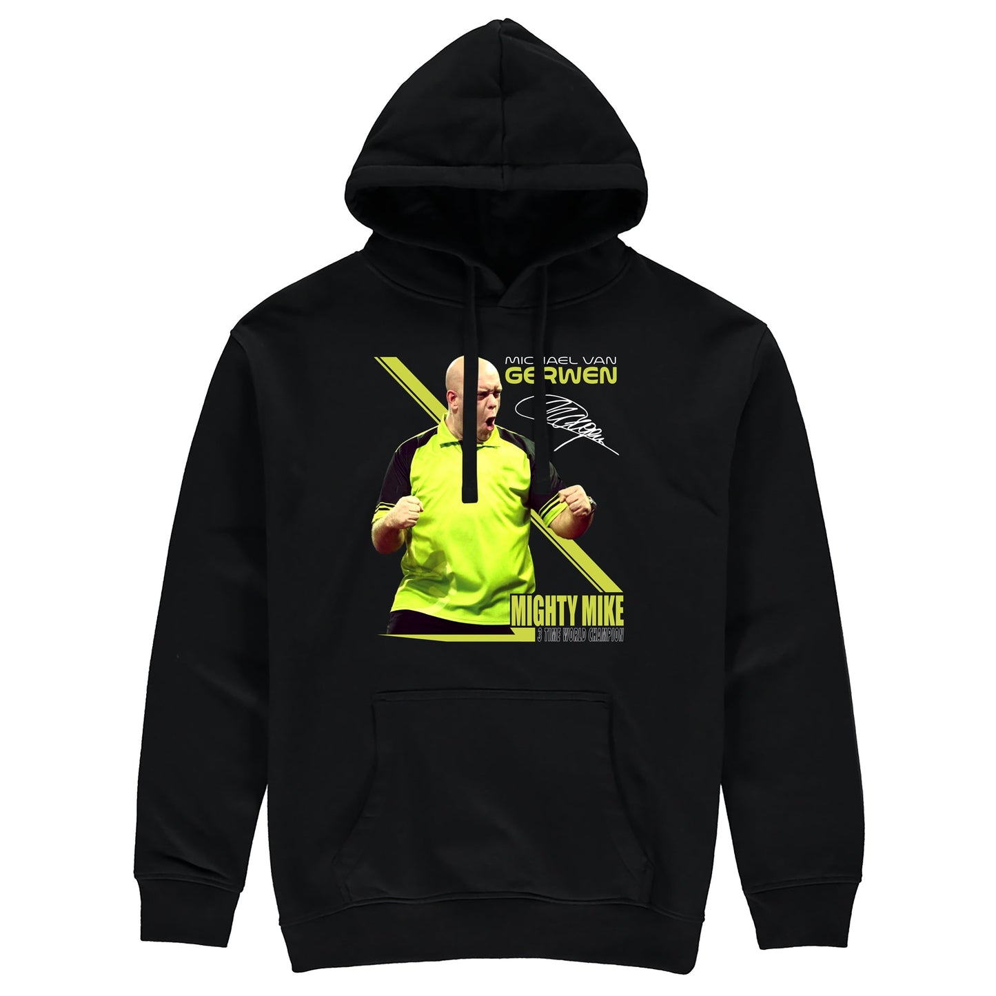 Van Gerwen Hoodie - Black - Adult