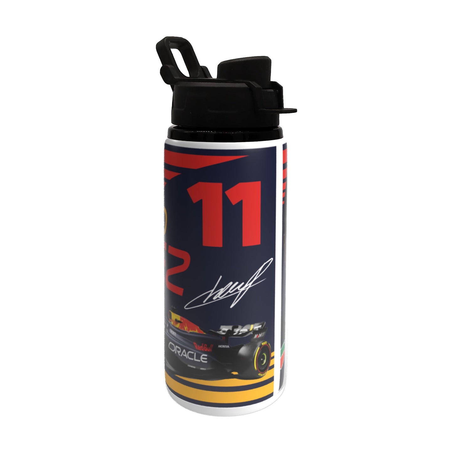Perez F1 Bottle 600ml White - Black Lid