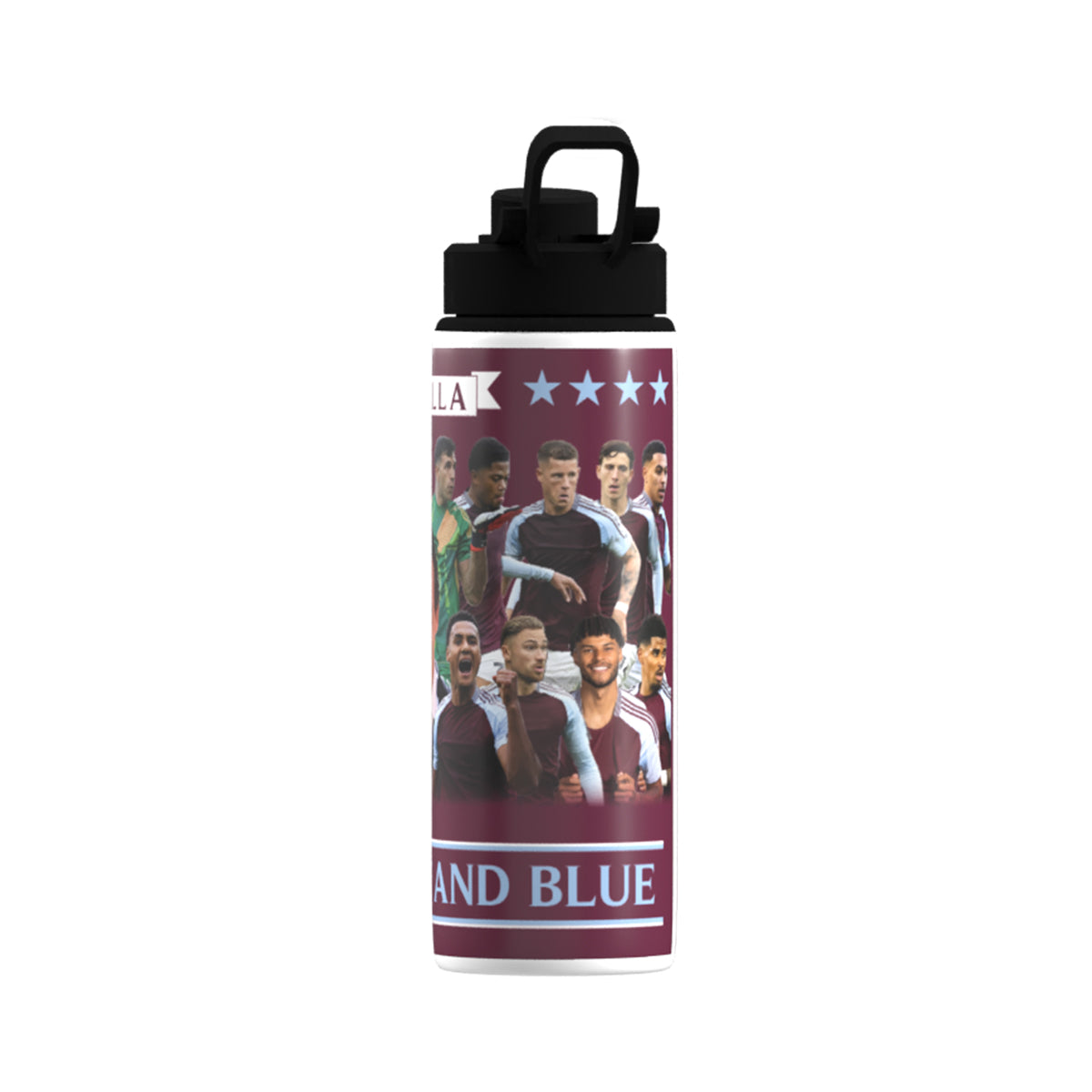 Aston Villa Team Big Mouth Bottle