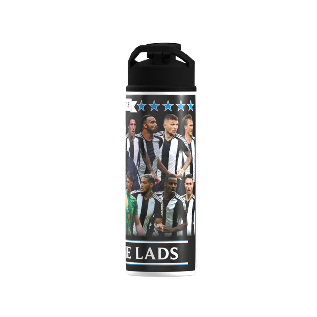 Newcastle Team Big Mouth Bottle-White
