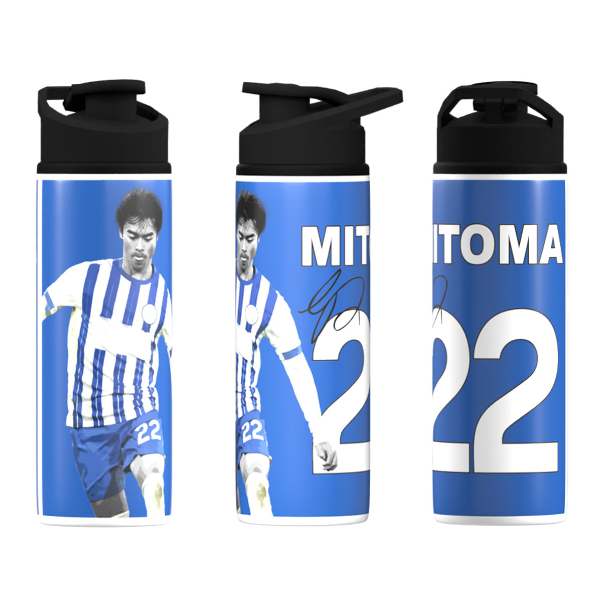 Mitoma Big Mouth Bottle-White