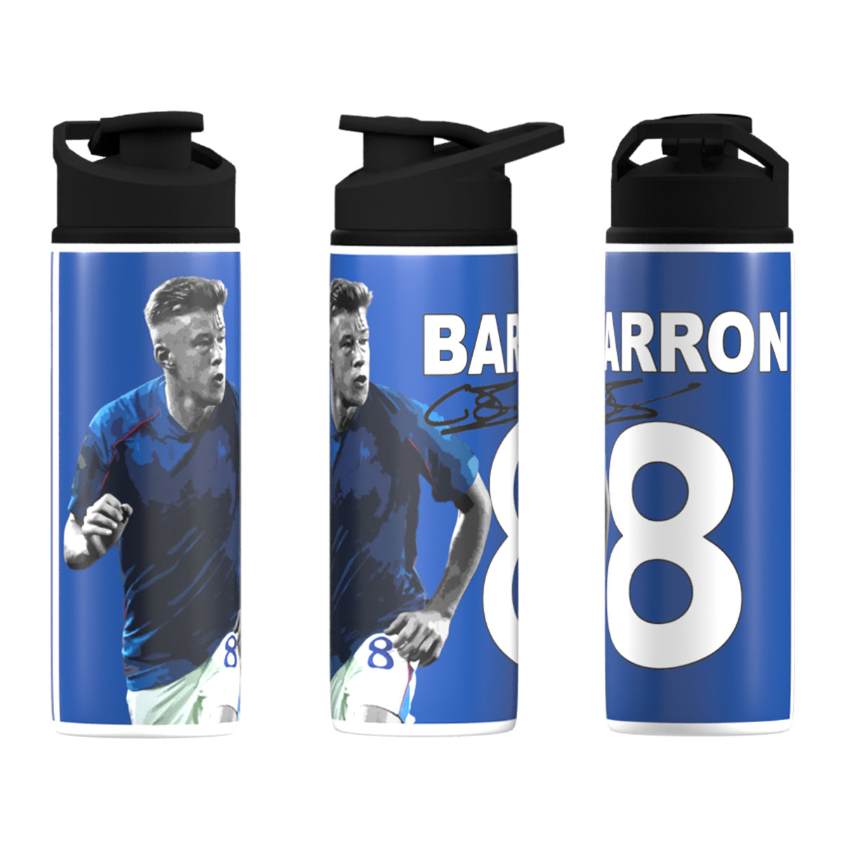 Barron Big Mouth Bottle-White