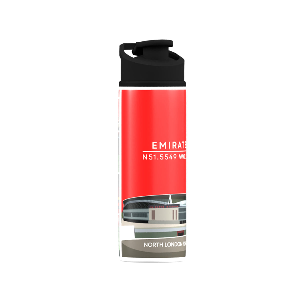 Emirates Stadium Big Mouth Bottle-White