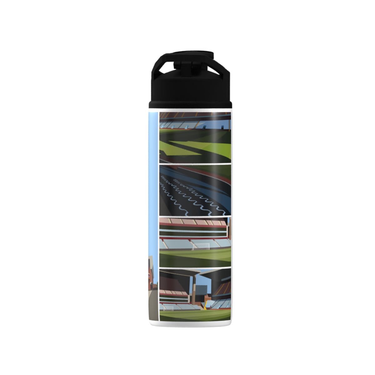 Villa Park Stadium Big Mouth Bottle-White