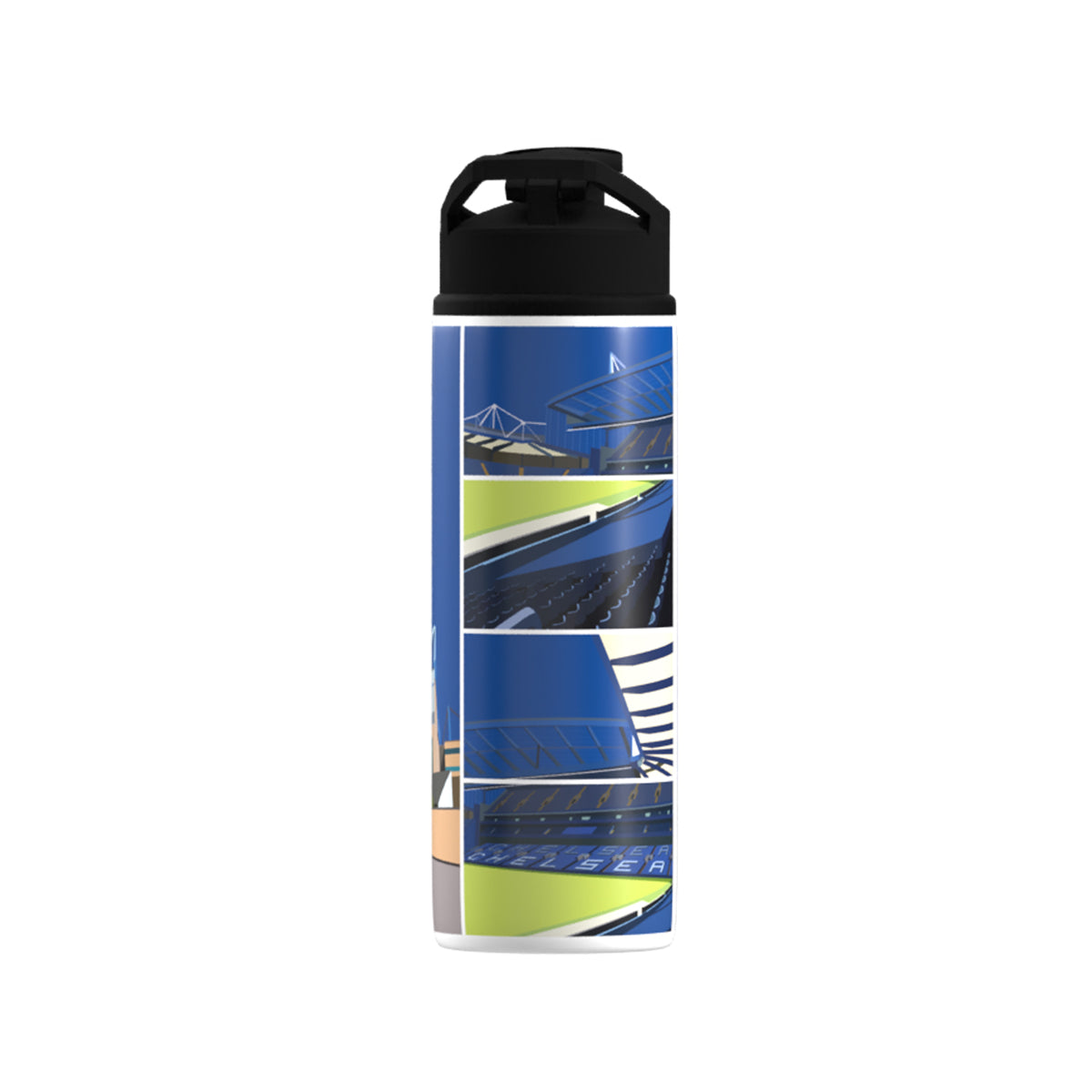 Stamford Bridge Stadium Big Mouth Bottle-White