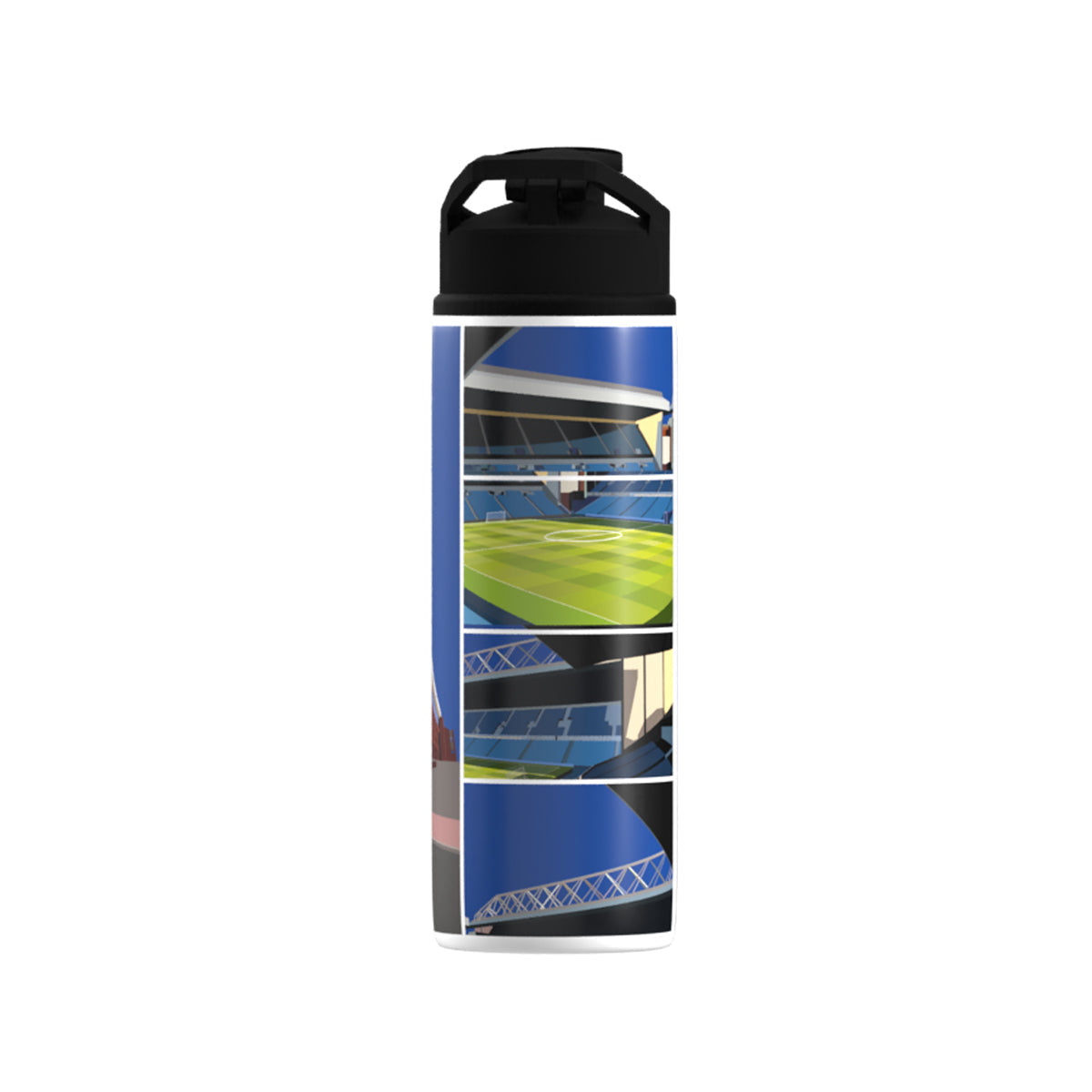 Ibrox Stadium Big Mouth Bottle-White