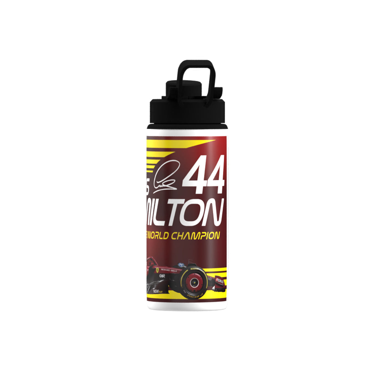 Hamilton F1 Big Mouth Bottle-White