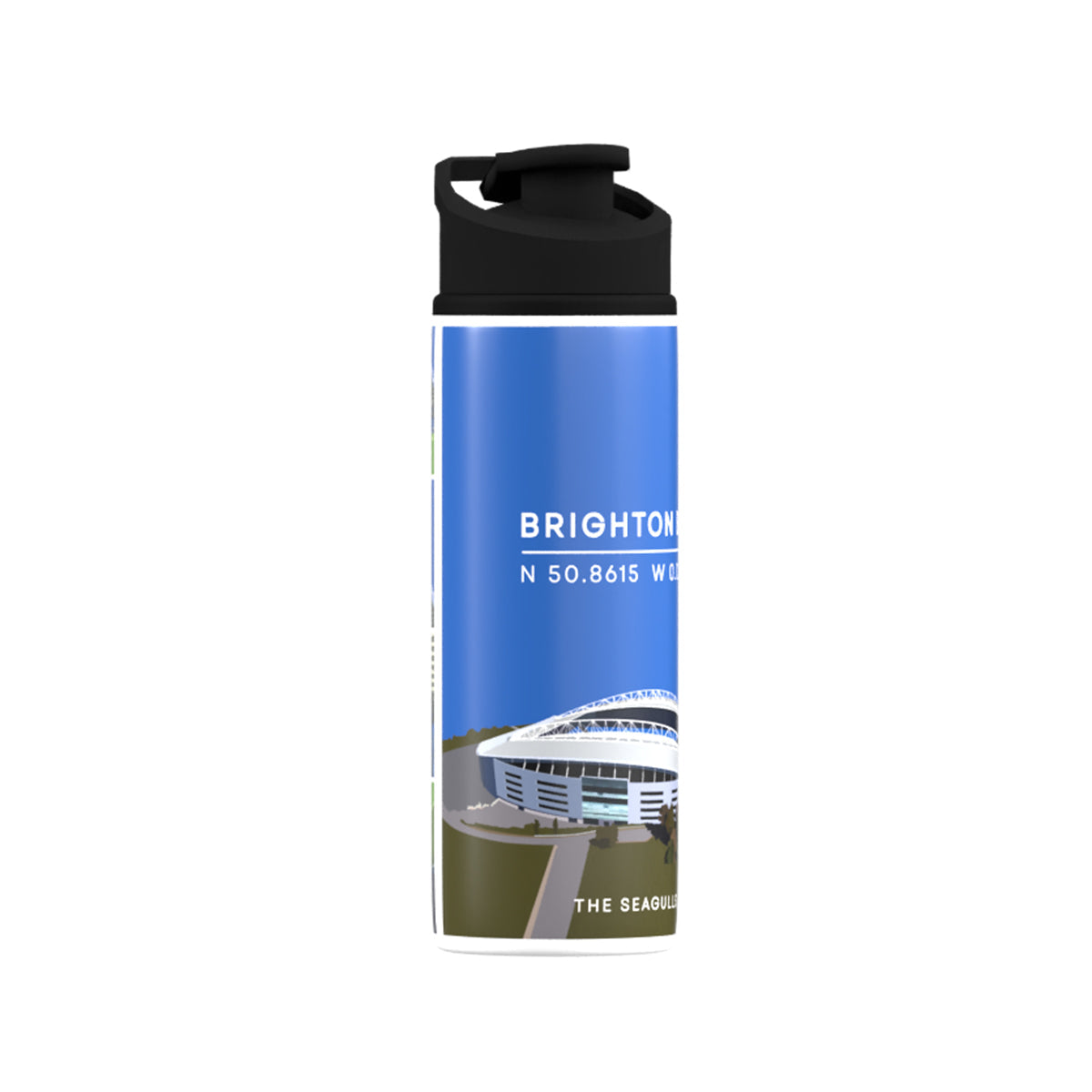 Brighton Stadium Big Mouth Bottle-White