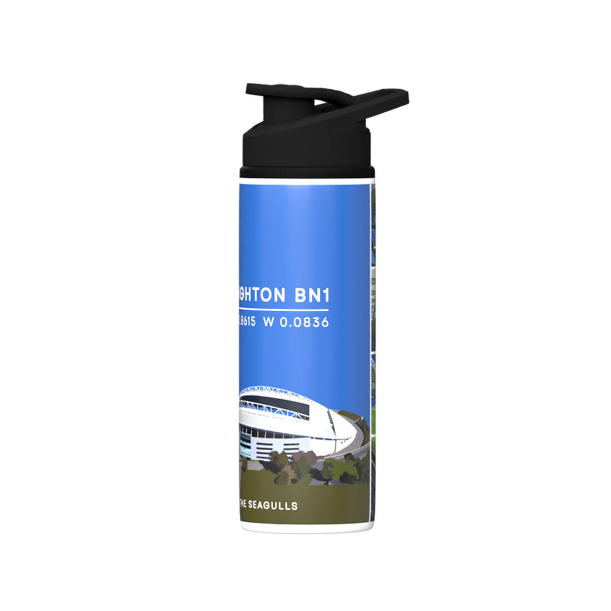 Brighton Stadium Big Mouth Bottle-White