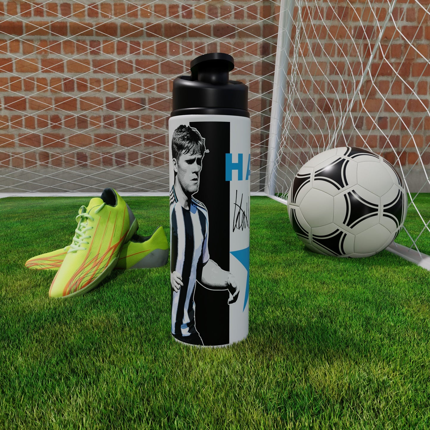 Hall Newcastle Big Mouth Bottle-White