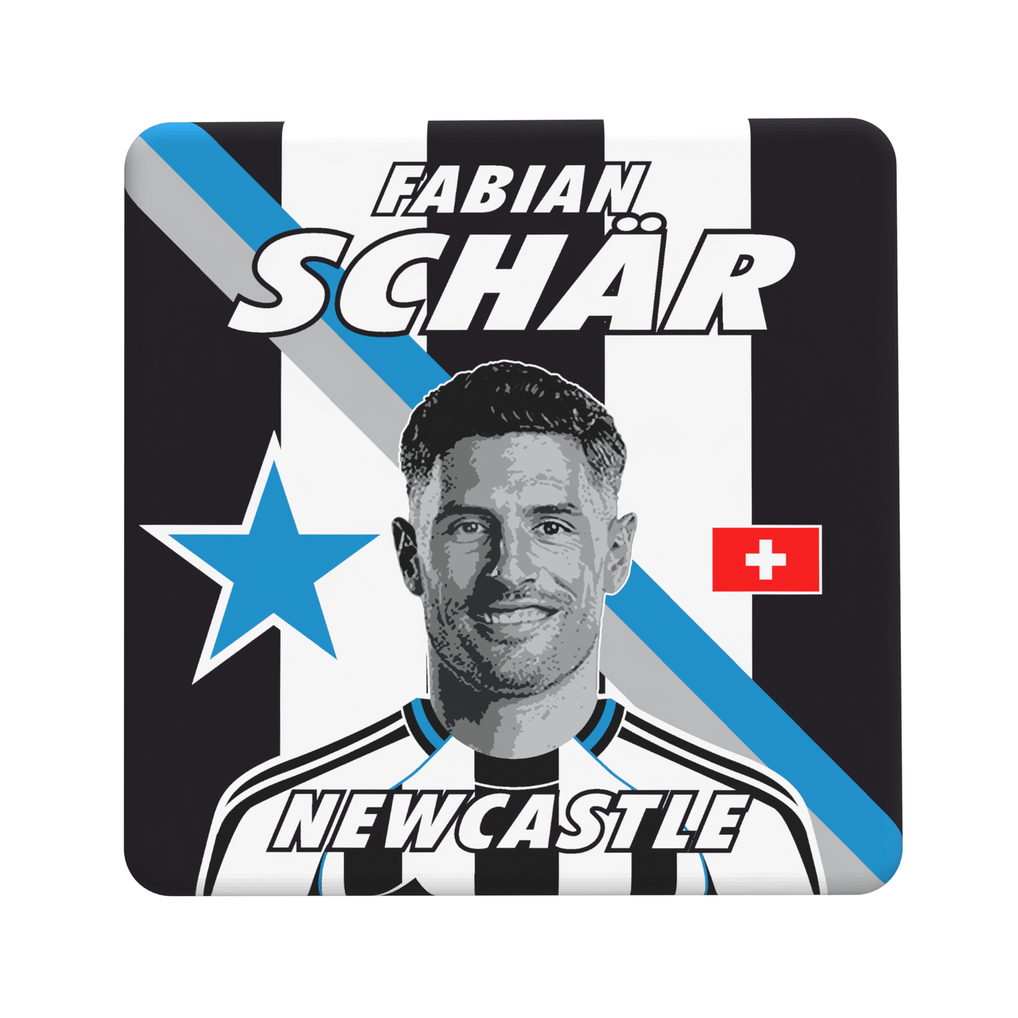 Schar Newcastle Coaster-95mm