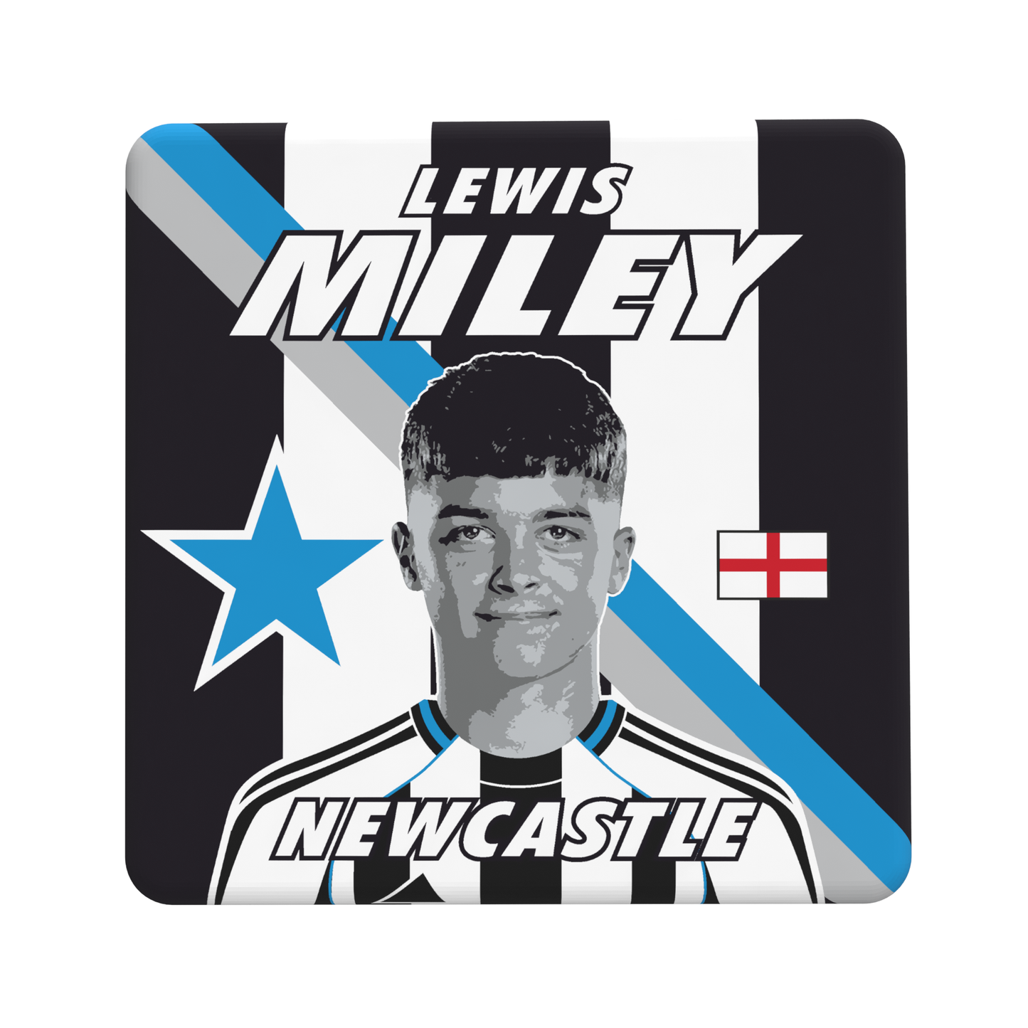 Miley Newcastle Coaster-95mm