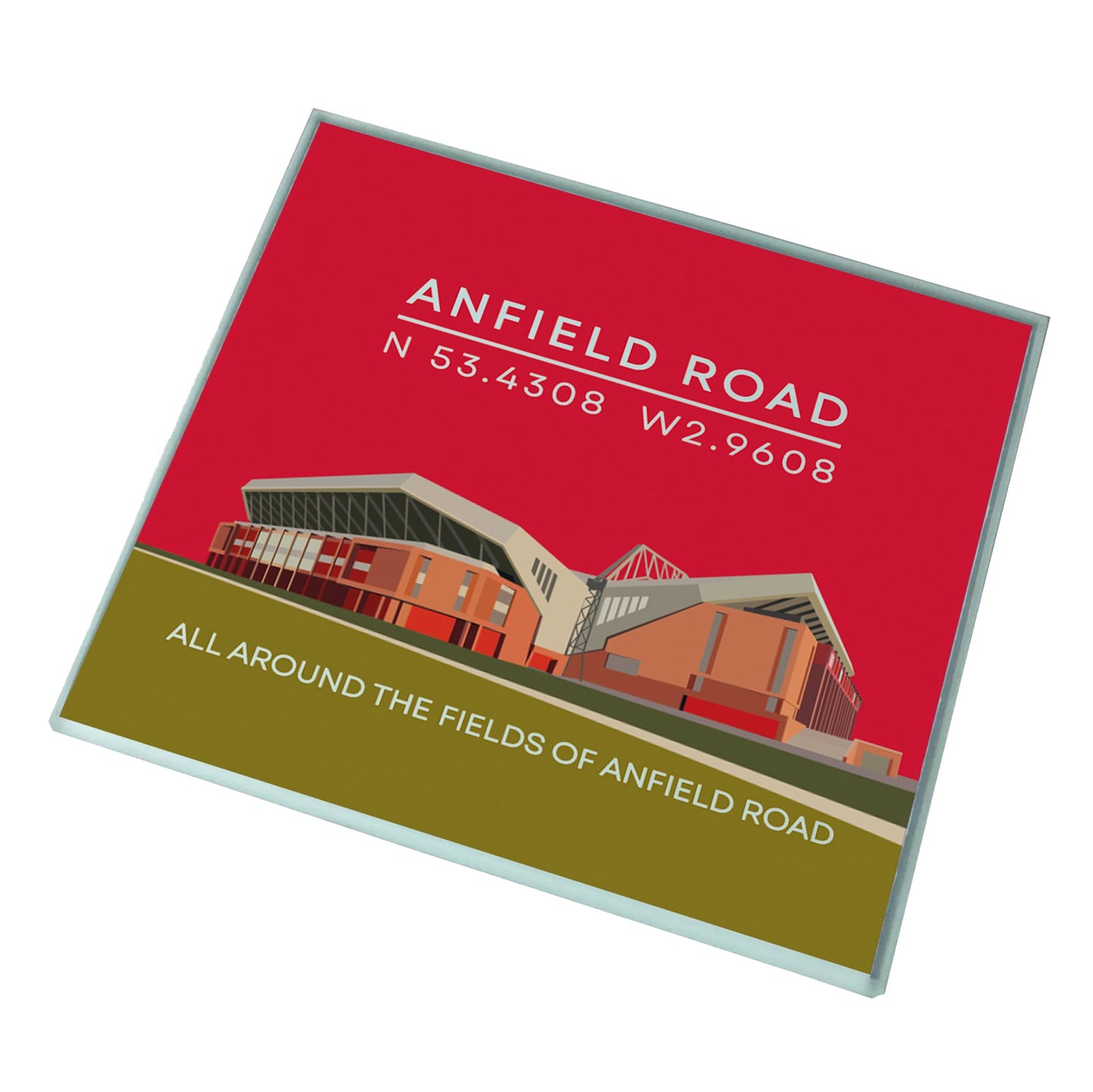 Anfield Stadium Liverpool Coaster