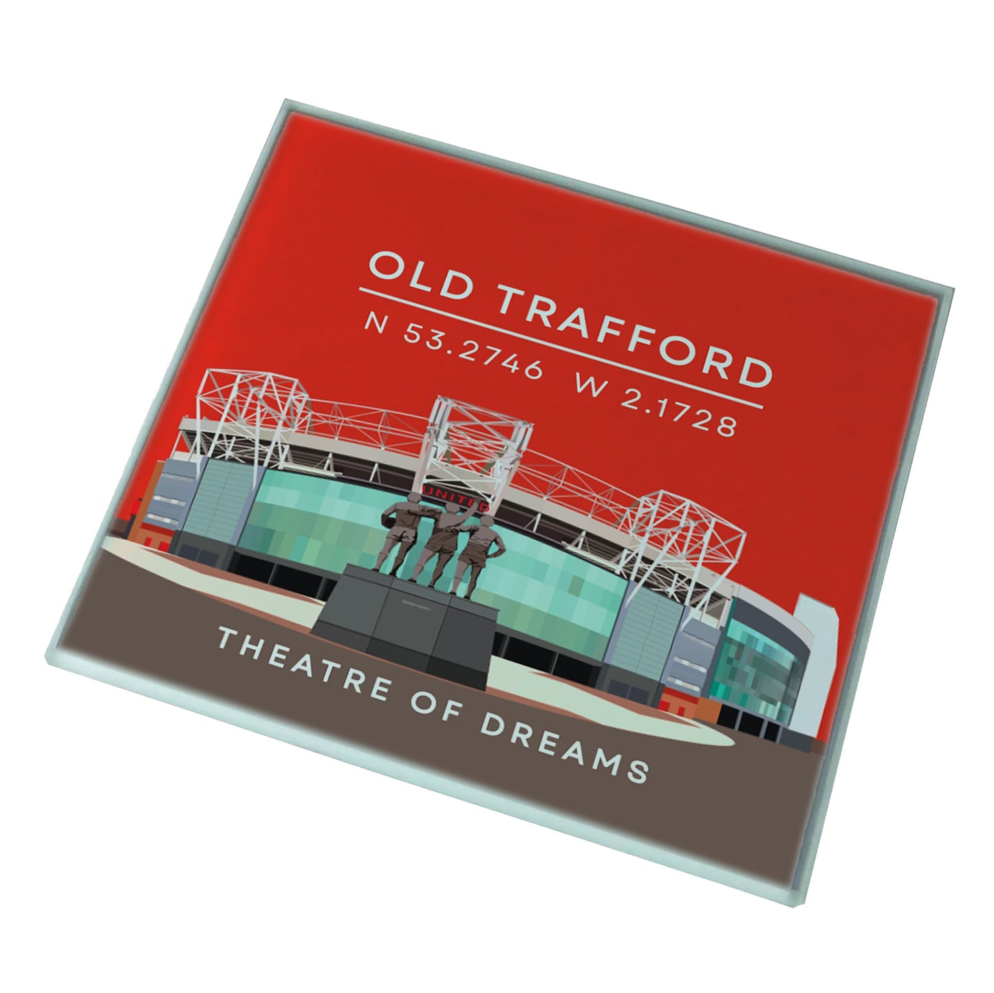 United Old Trafford Stadium Coaster