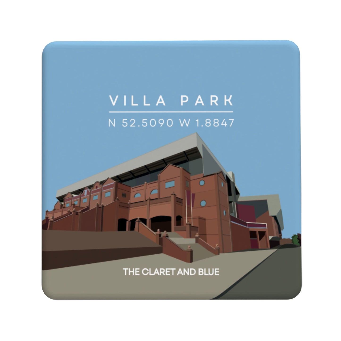 Villa Park Stadium Coaster