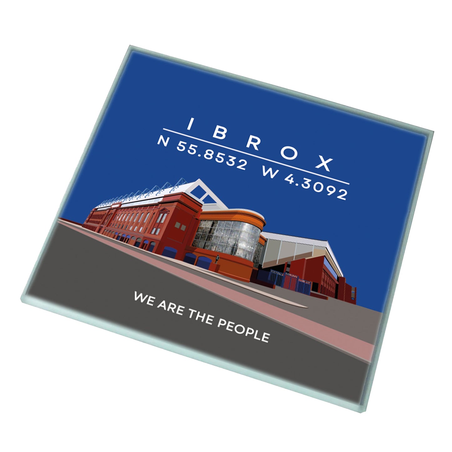 Ibrox Stadium Coaster