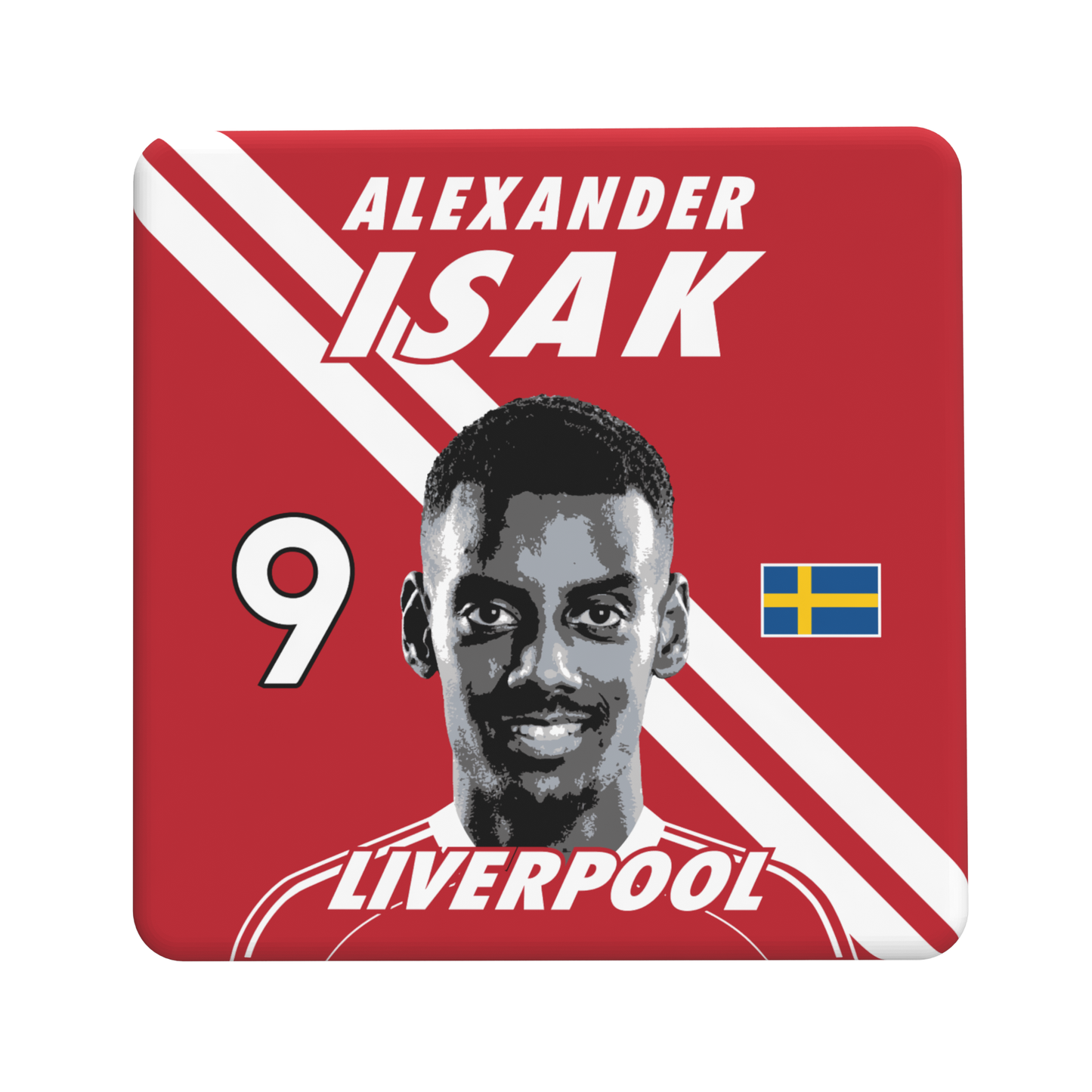 Liverpool Coaster Isak 95mm