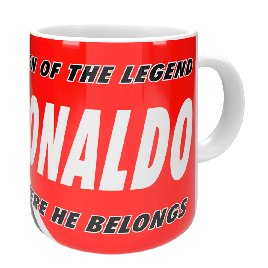 Cristiano Ronaldo United Mug