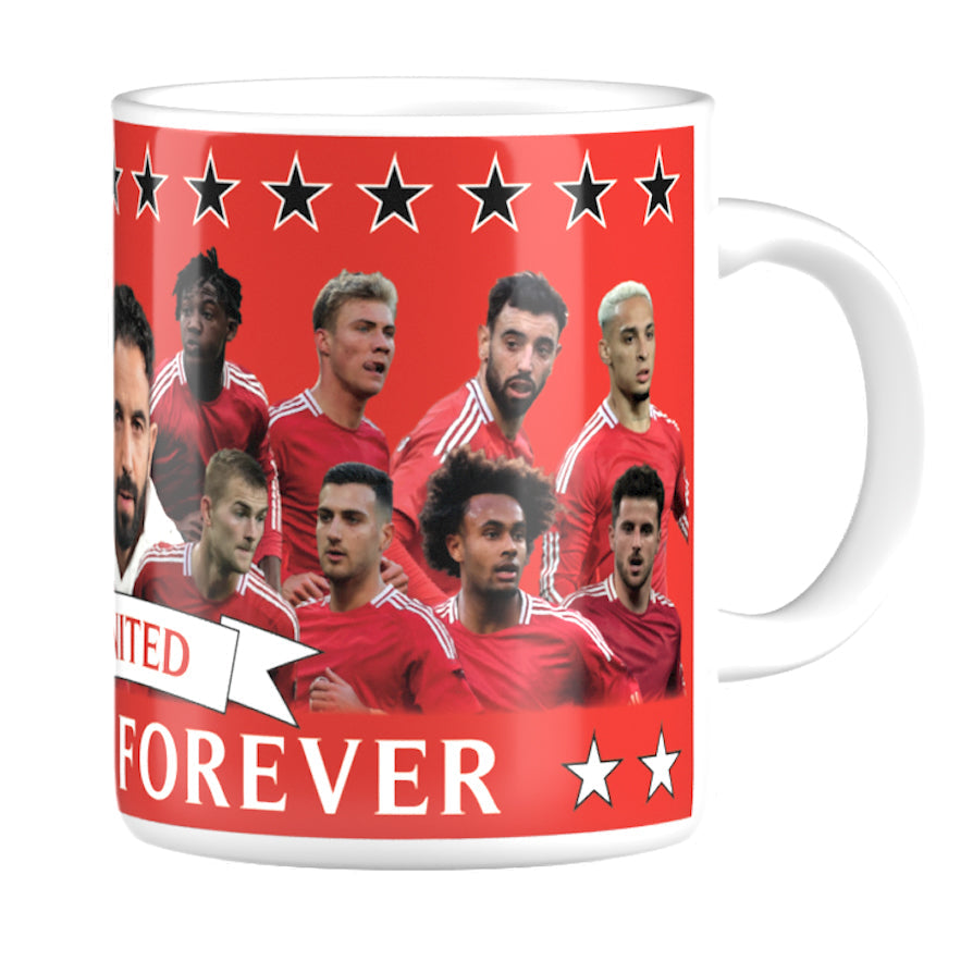 Man United Team Mug 11oz