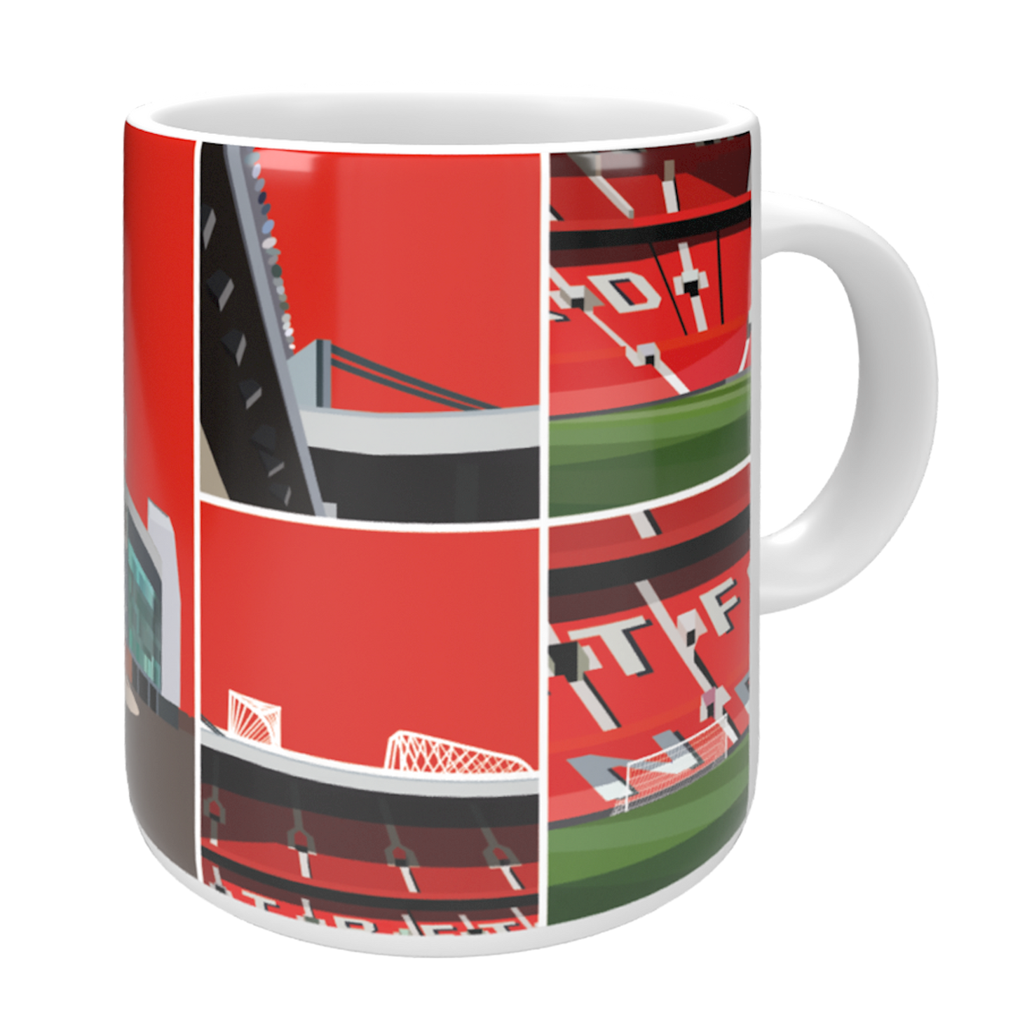 Old Trafford Stadium United Mug 11oz