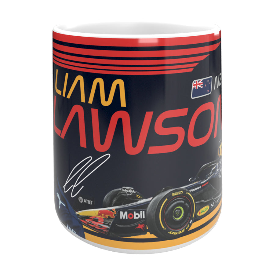 Liam Lawson F1 Mug 11oz