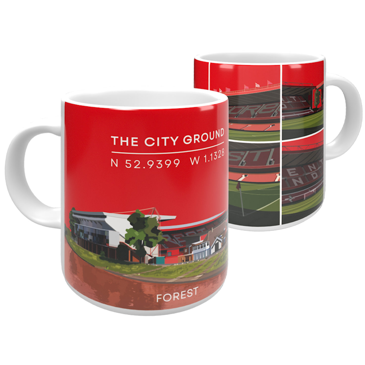 Nottingham Forest Stadium Mug 11oz