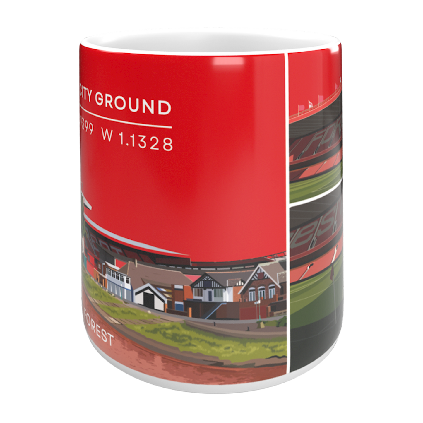 Nottingham Forest Stadium Mug 11oz