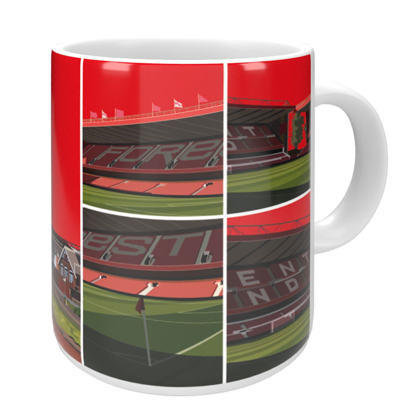 Nottingham Forest Stadium Mug 11oz