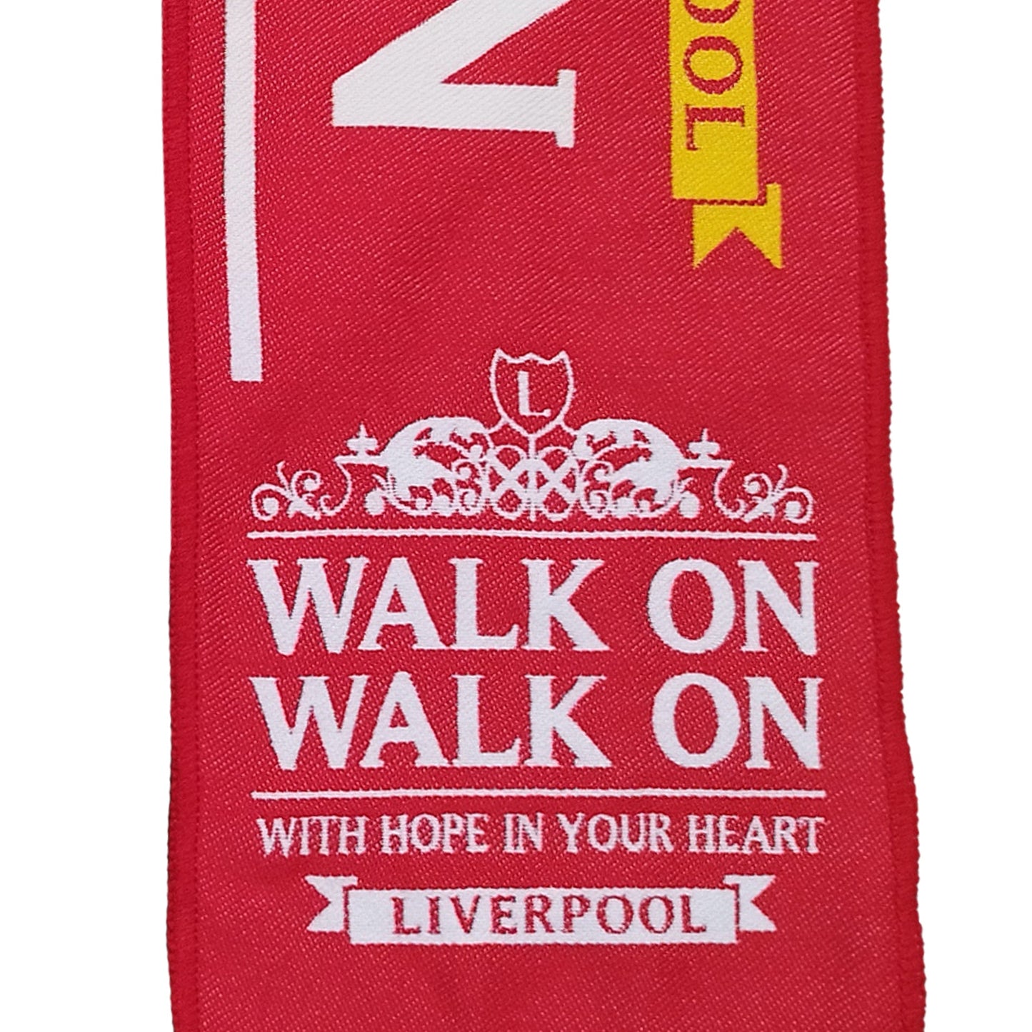 Liverpool Walk On - Red/White/Yellow Scarf HD