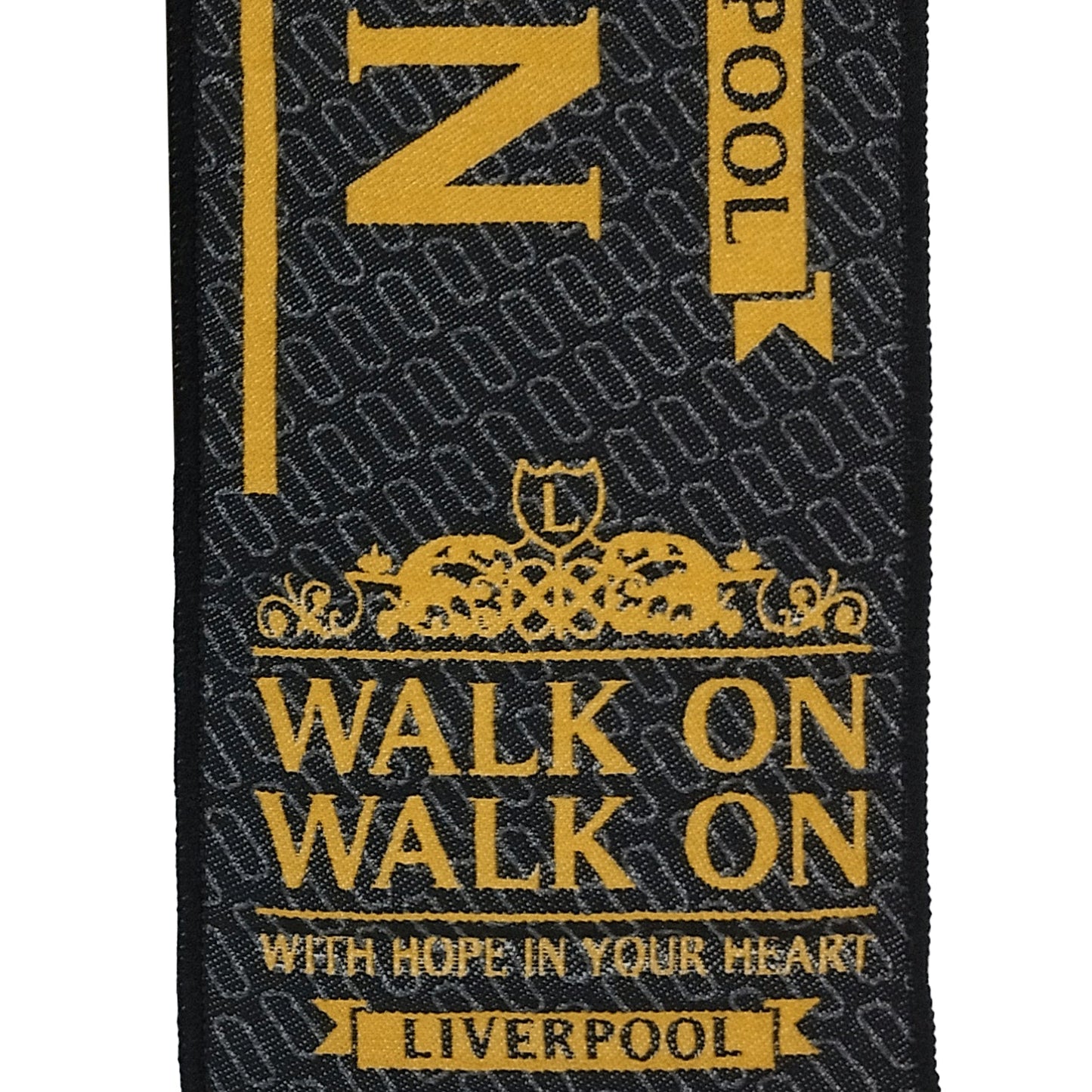 Liverpool HD Scarf Walk On Black/Gold