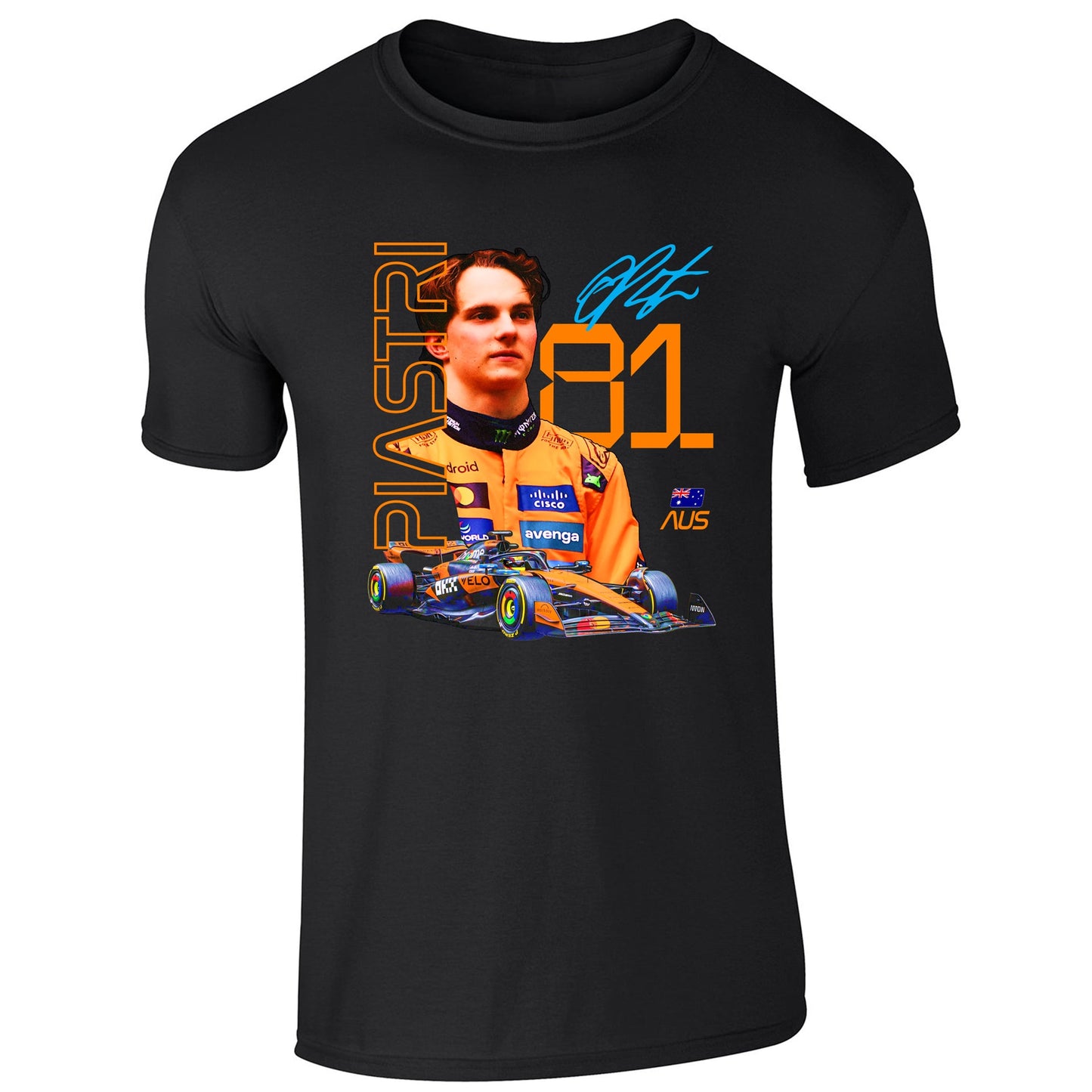Piastri F1 T-Shirt - Adult