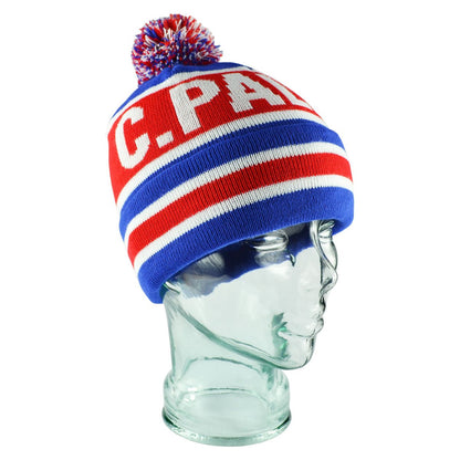 Palace Blue White Red  Bobble Hat