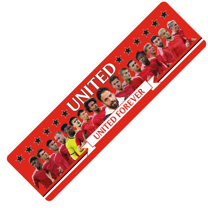 Man Utd Team - Bar Runner/Desk Mat