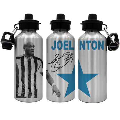 Joelinton 2-Lid Aluminium Water Bottle Silver
