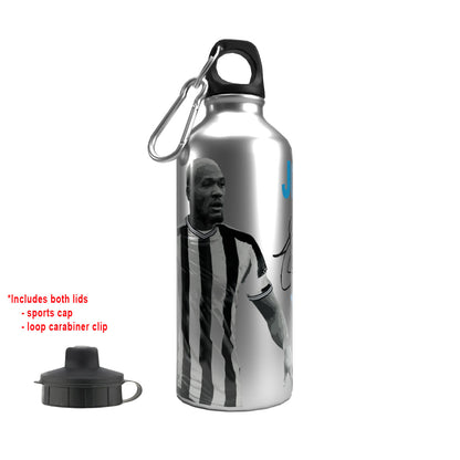 Joelinton 2-Lid Aluminium Water Bottle Silver