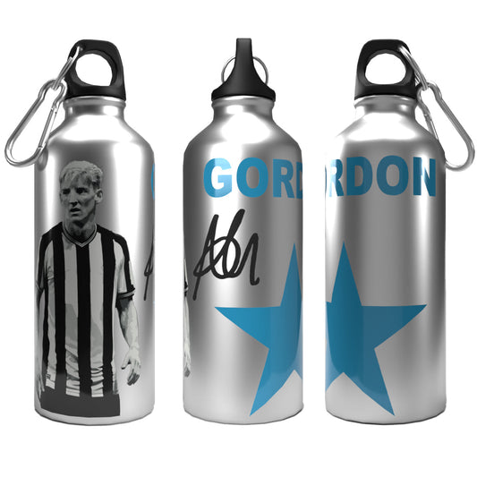 Gordon 2-Lid Aluminium Water Bottle Silver