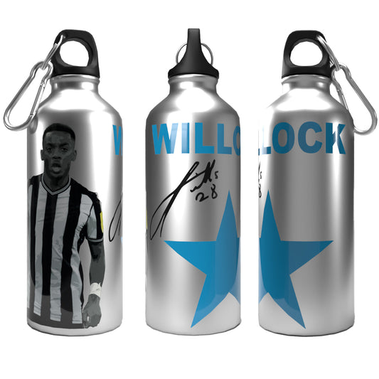 Willock 2-Lid Aluminium Water Bottle Silver