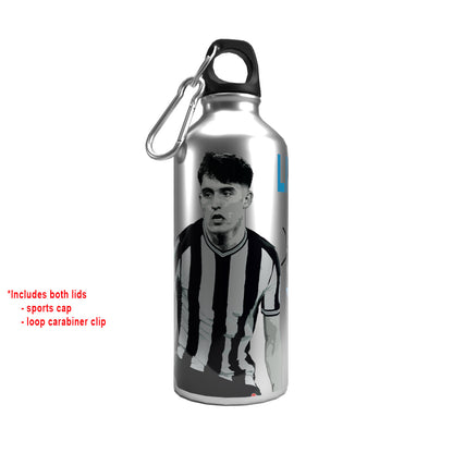 Livramento 2-Lid Aluminium Water Bottle Silver