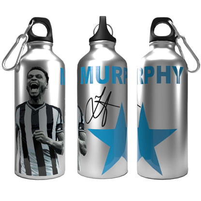 Murphy 2-Lid Aluminium Water Bottle Silver