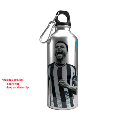 Murphy 2-Lid Aluminium Water Bottle Silver