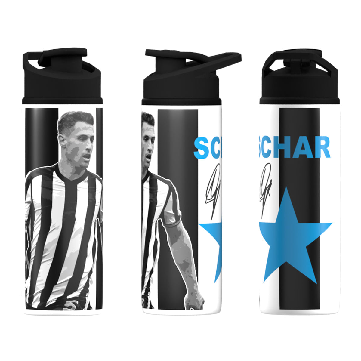 Schar Big Mouth Bottle-White