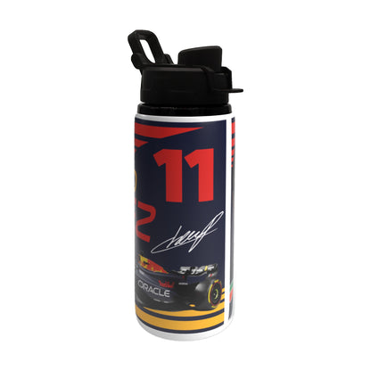 Perez F1 Bottle 600ml White - Black Lid