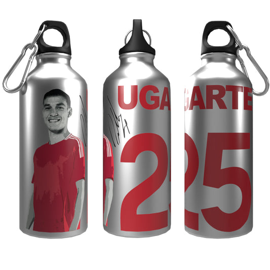 Ugarte 2-Lid Aluminium Water Bottle Silver
