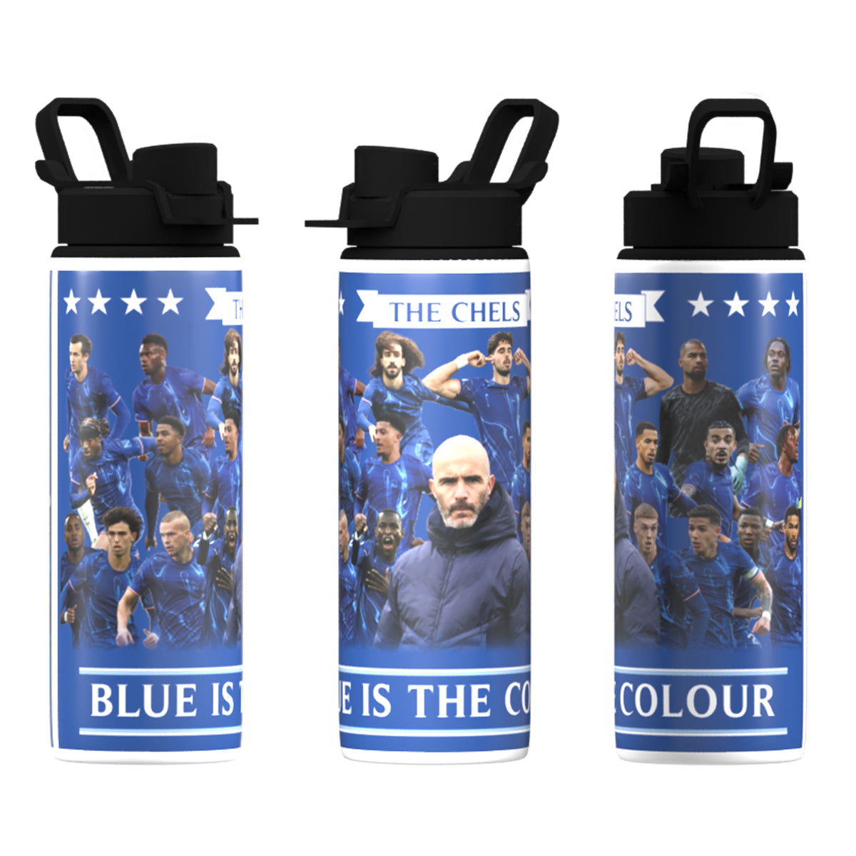 Chelsea Team Big Mouth Bottle
