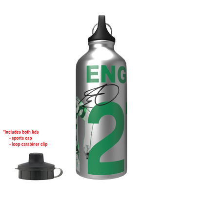 Engels Celts 2-Lid Aluminium Water Bottle Silver