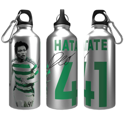 Hatate Celts 2-Lid Aluminium Water Bottle Silver