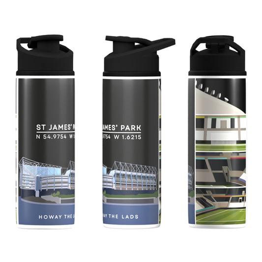Newcastle St James' Park Stadium Big Mouth Bottle-White