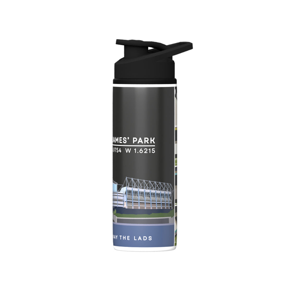 Newcastle St James' Park Stadium Big Mouth Bottle-White