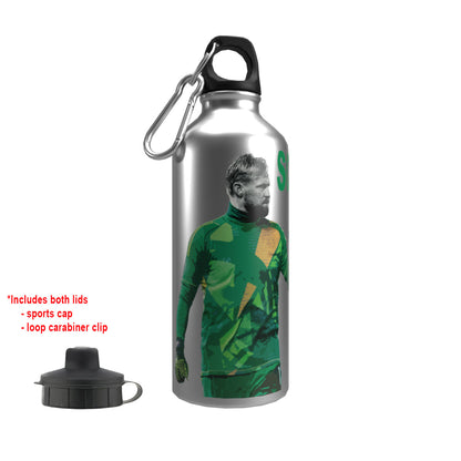 Schemichel Celts 2-Lid Aluminium Water Bottle Silver