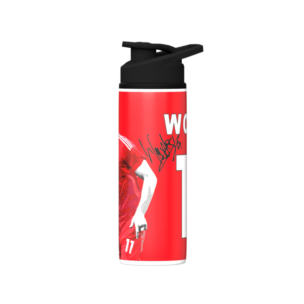 Wood Big Mouth Bottle-White